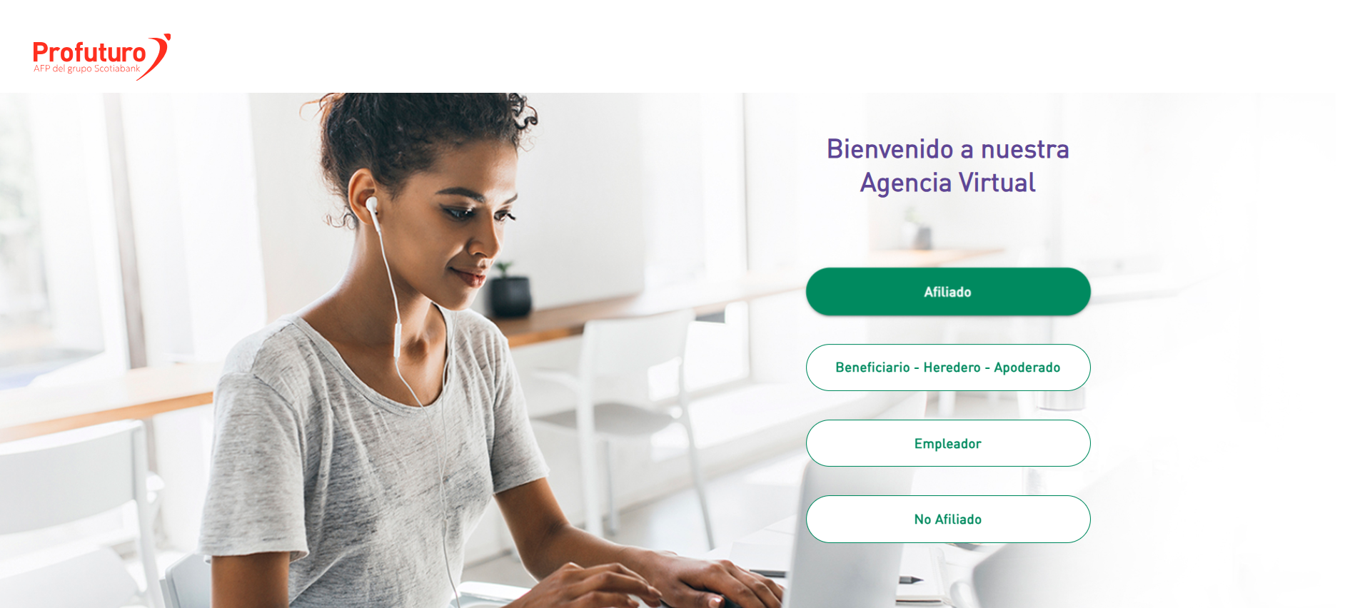 Captura de Agencia Virtual